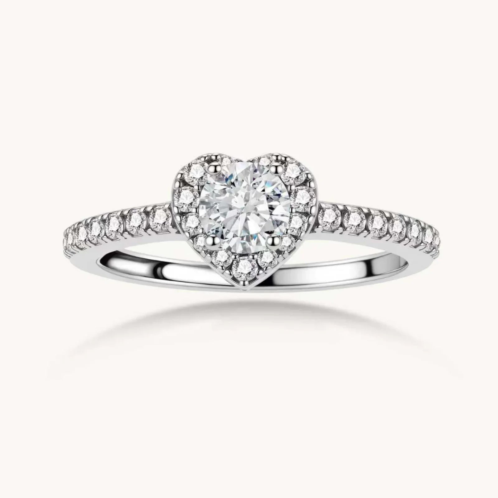 Romantic jewellery gifts for her — moissanite rings, heart necklaces and pearl earrings by Micoryan