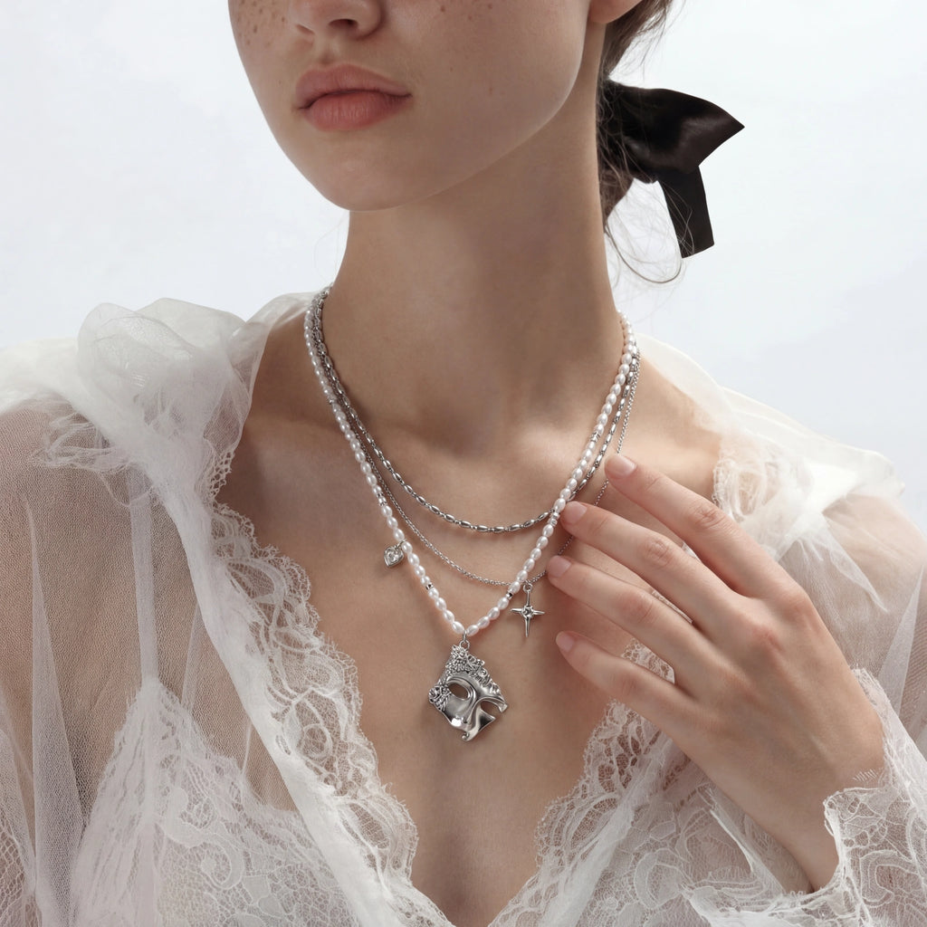 Celestial Dreams Layered Necklace