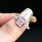 1.84ct Cushion Cut Lab Diamond Ring, 18K Gold, IGI Certified