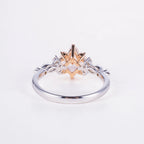 Other Cut Fancy Pink Lab Diamond Ring, 18K Gold, IGI Certified