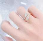 Marquise Cut VVS Lab Diamond Ring, 2.1ct, 18K Gold, IGI Certified