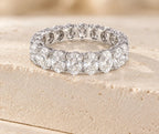 Oval Cut Lab Diamond Ring, 18K Gold, IGI Certified