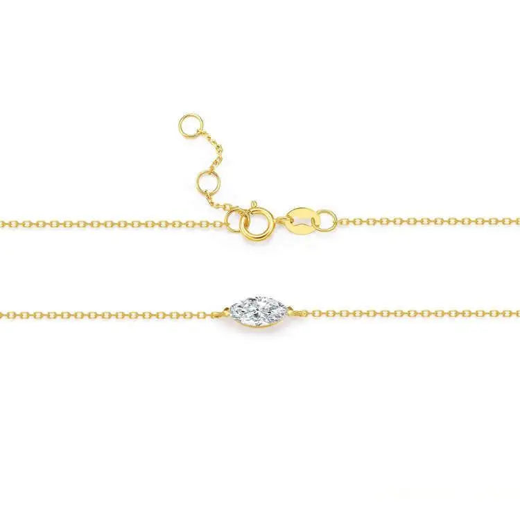 18K Gold Lab Grown Diamond Bracelet, 0.31ct