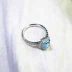 1.9ct Radiant Fancy Lab Grown Diamond Ring, 18K Gold, IGI Certified