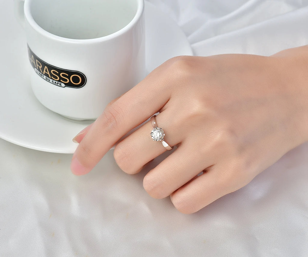 Custom 1–3ct Round Lab Diamond Ring, 18K Yellow Gold, IGI Certified