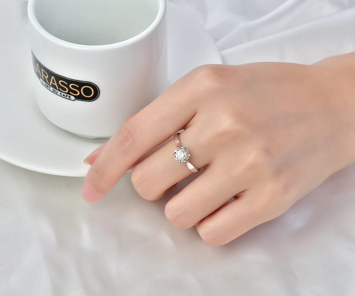 Custom 1–3ct Round Lab Diamond Ring, 18K Yellow Gold, IGI Certified