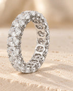 Oval Cut Lab Diamond Ring, 18K Gold, IGI Certified
