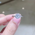 0.7ct Round Cut VVS Lab Diamond Ring, 18K Gold, IGI Certified
