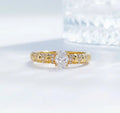 VVS Lab Diamond Ring, 0.3-0.5ct, 18K Gold, IGI Certified