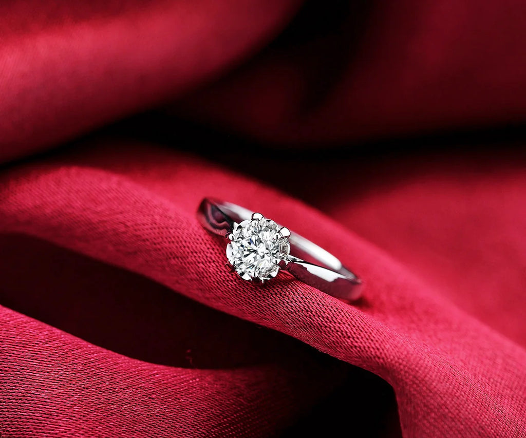 Custom 1–3ct Round Lab Diamond Ring, 18K Yellow Gold, IGI Certified