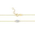18K Gold Lab Grown Diamond Bracelet, 0.31ct