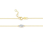 18K Gold Lab Grown Diamond Bracelet, 0.31ct