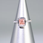 1.84ct Cushion Cut Lab Diamond Ring, 18K Gold, IGI Certified
