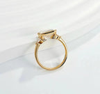 3ct Emerald Cut Lab Diamond Ring, 18K Gold, IGI Certified