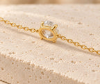1ct Lab Grown Diamond Bracelet, 18K Gold
