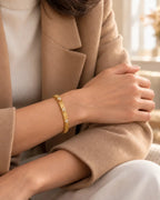 Lab Grown Diamond Bracelet, 18K Gold