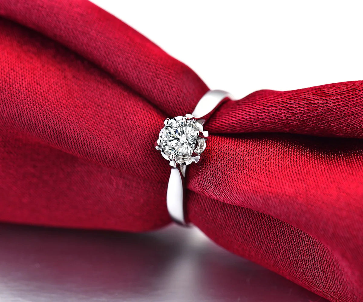 Custom 1–3ct Round Lab Diamond Ring, 18K Yellow Gold, IGI Certified
